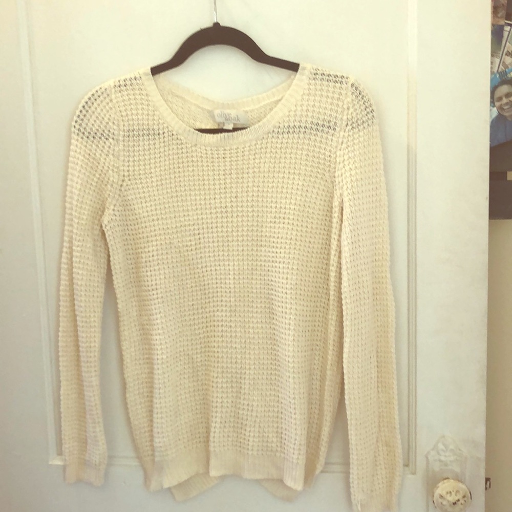 Ivory sweater